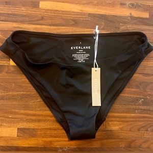Everlane black bikini bottoms NWT (medium)